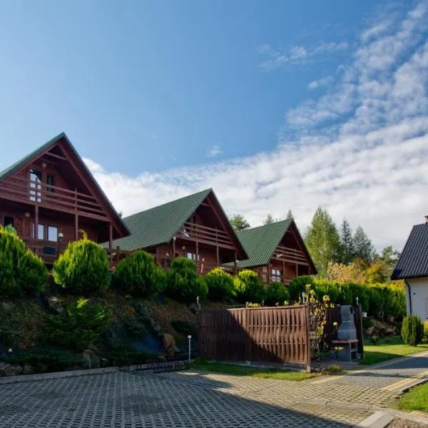Słoneczny Brzeg Polańczyk Domki 8-osobowe, hotel in Polańczyk