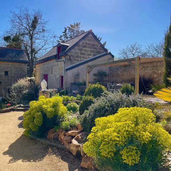 Maison de campagne, Gîte rouge, khách sạn ở La Fosse-de-Tigné