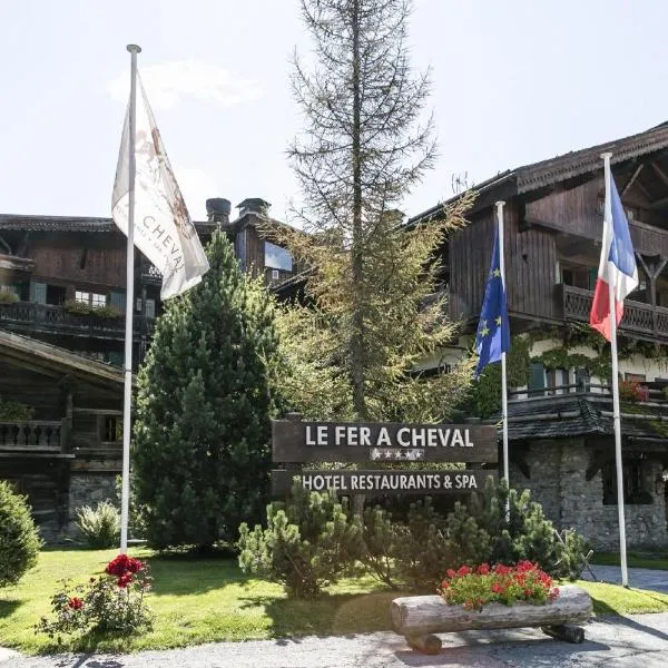 Fer à Cheval, hotel en Megève