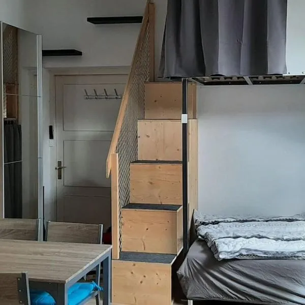 Einzimmerwohnung am Lechweg, hotell i Wängle