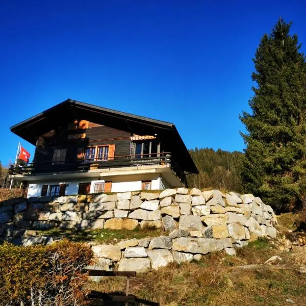 Ferienwohnung im Chalet am Bach, hotel in Schwarzsee