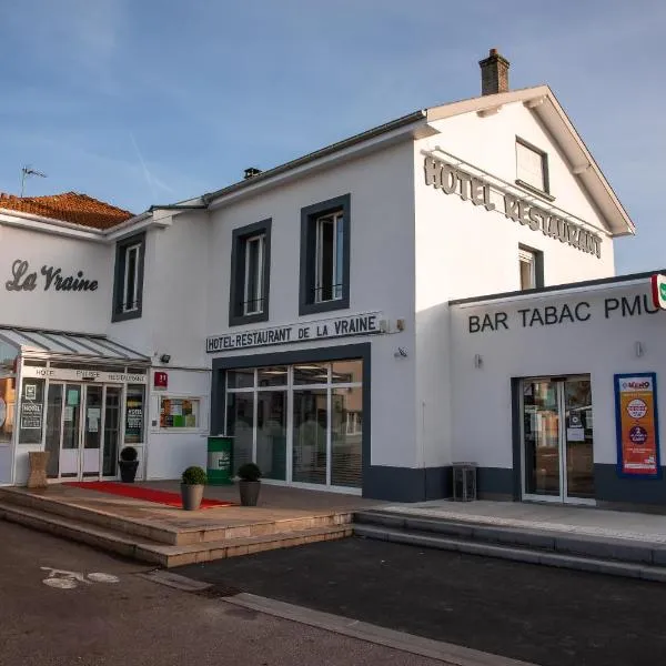 Logis Hôtel Restaurant La Vraine, hotel v destinaci Gironcourt-sur-Vraine
