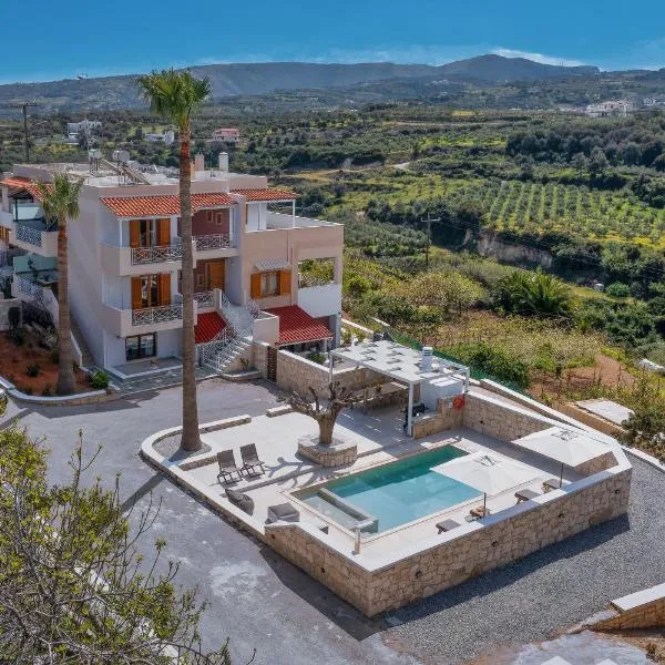La Serena Residence & Farm with Heated Pool, Hotel in Rethymno