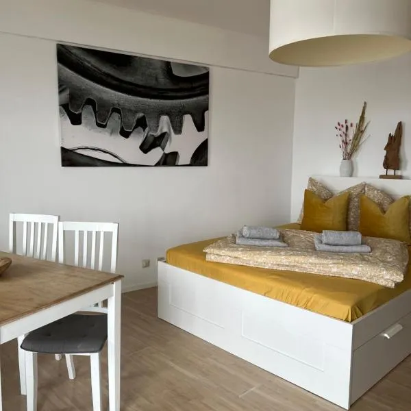 Cityapartment im 33. Stock, hotel v Augsburgu