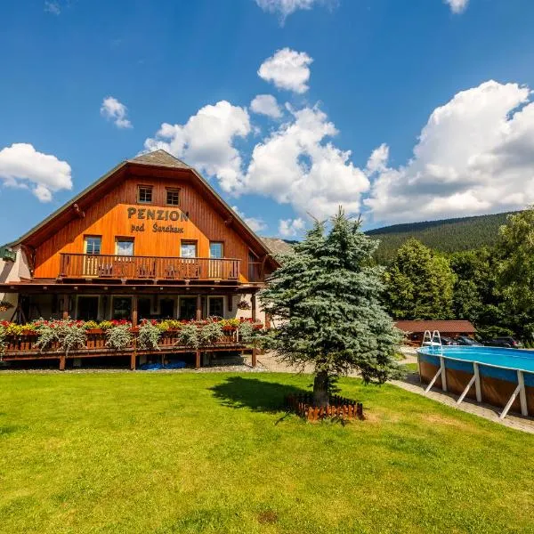 Penzion pod Šerákem, hotel in Ostružná