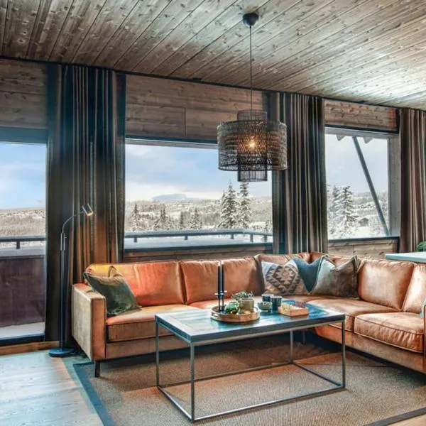 New ap The Nest in Hafjell ski in out and fast Wifi, hotel em Øyer