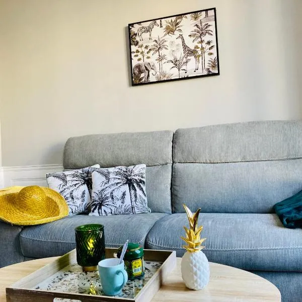 Les Bains Appartement proche de la Mer, hôtel à Dieppe