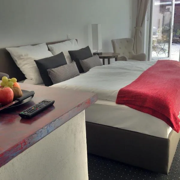 Aparthotel Flughafen Leipzig, khách sạn ở Freiroda