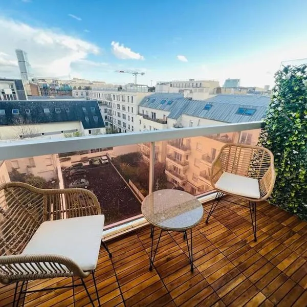 Appartement Panorama - à seulement 15 minutes des Champs-Élysées, hotel in Clichy