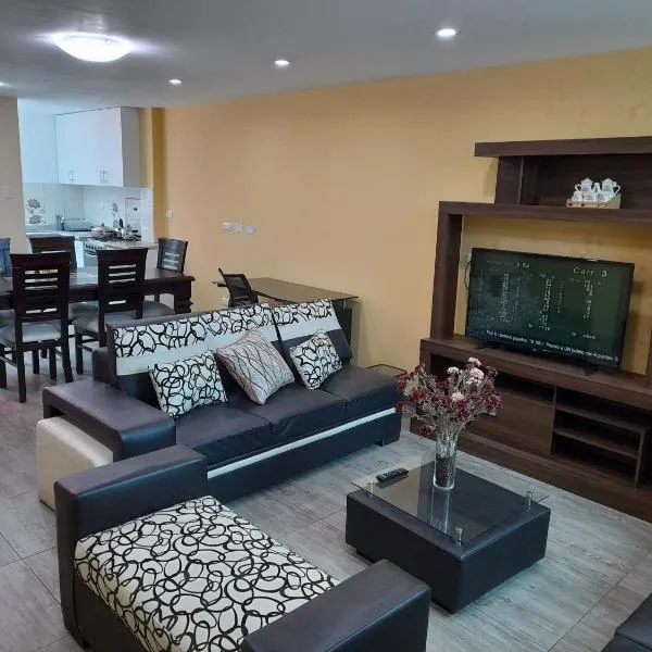 Bonito departamento en Estreno - Cayma, khách sạn ở Yura