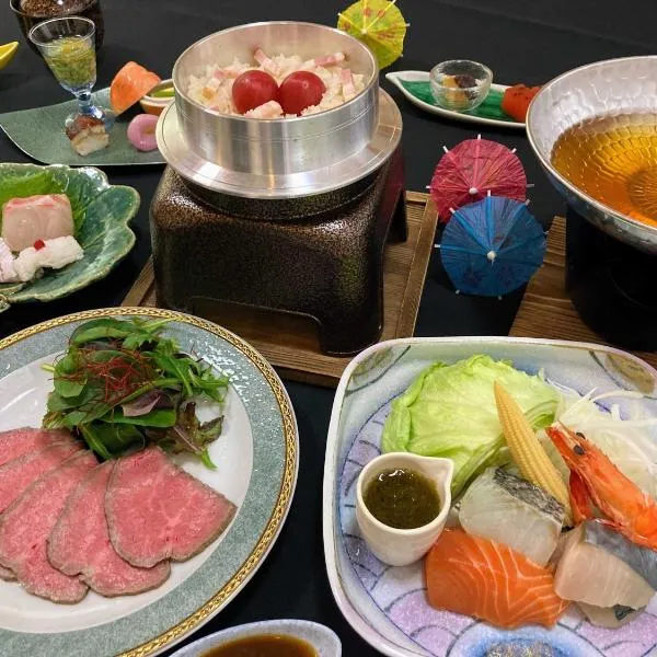 ๋ฏธ์ผ์ฆ์ ์์นํ ํธํ
The Gran Resort Amanohashidate