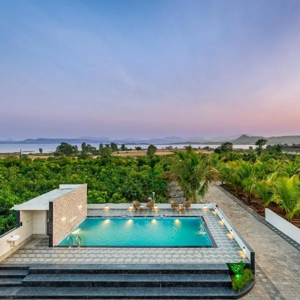 SaffronStays Mango Lakeview Villa, Nashik, hotel in Nashik