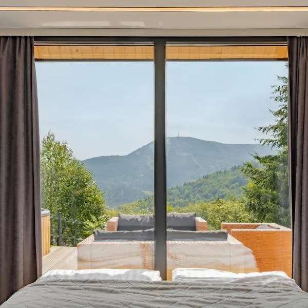 Osada Mountain Villas Szczyrk - domki z balią i sauną - piękny widok na góry - Dream Apart, hotel v destinaci Szczyrk