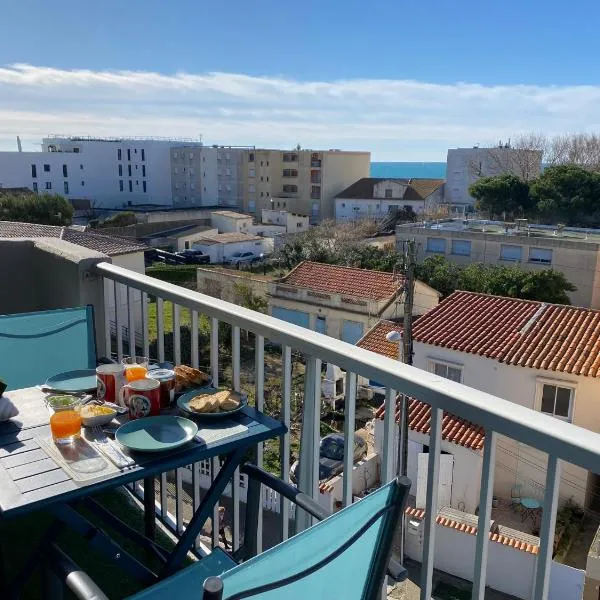 Appartement 2P à 1 min de la mer – hotel w mieście Le Grau-dʼAgde