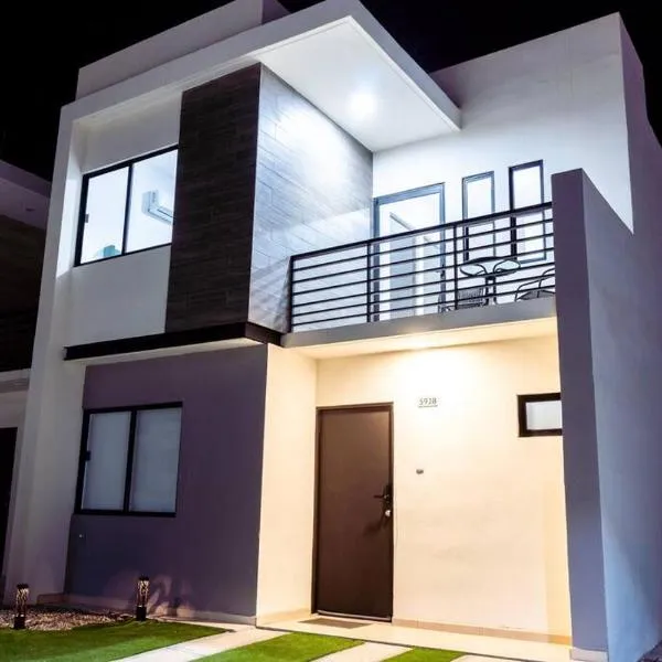 Hermosa y acogedora casa en comunidad privada, hotel in Mazatlán