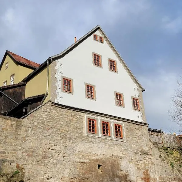 Die alte Kantorei - historische Ferienwohnung, מלון בTrockenborn-Wolfersdorf