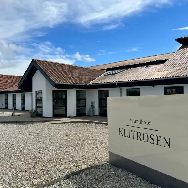 Strandhotel Klitrosen, hotel en Slettestrand