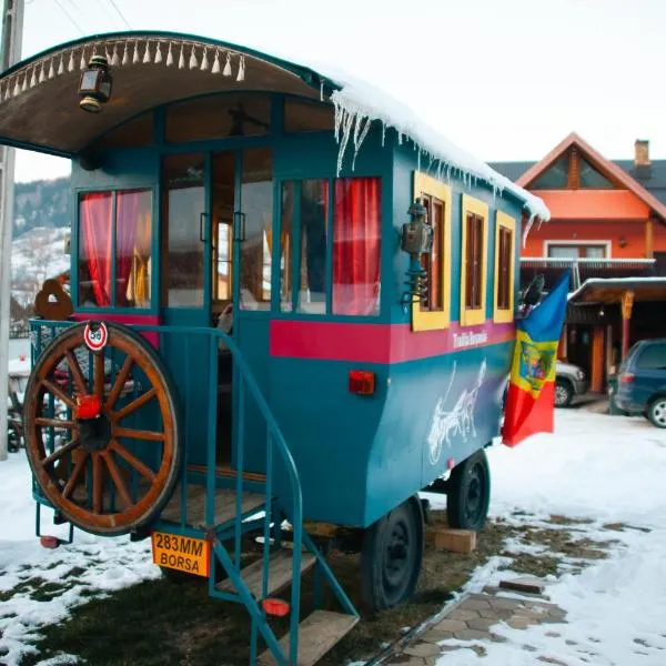 Tradiția borsanului, hôtel à Borşa