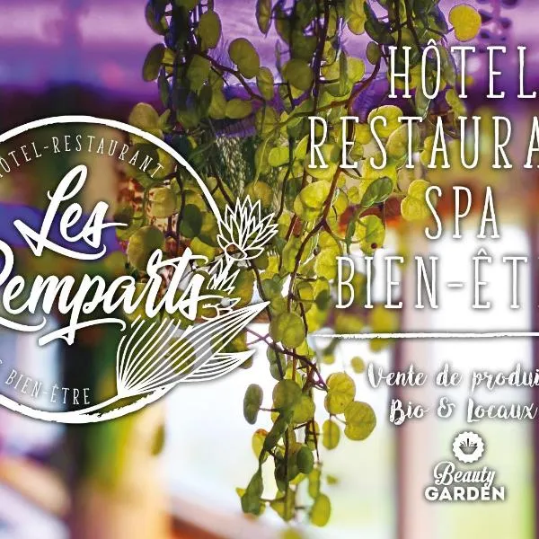 Logis Hôtel Restaurant & Spa les Remparts, hotel em Saint-Martin-Valmeroux