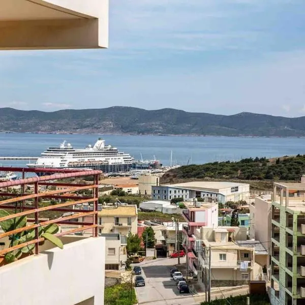 Lavrio Olympic Marine Seaview 2bdr Apt, ξενοδοχείο στο Λαύριο