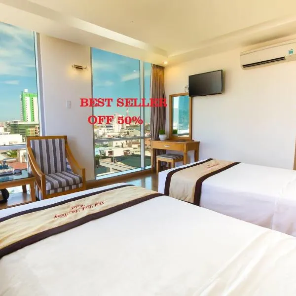 Nhat Linh hotel & Apartment、Tân Lưuのホテル