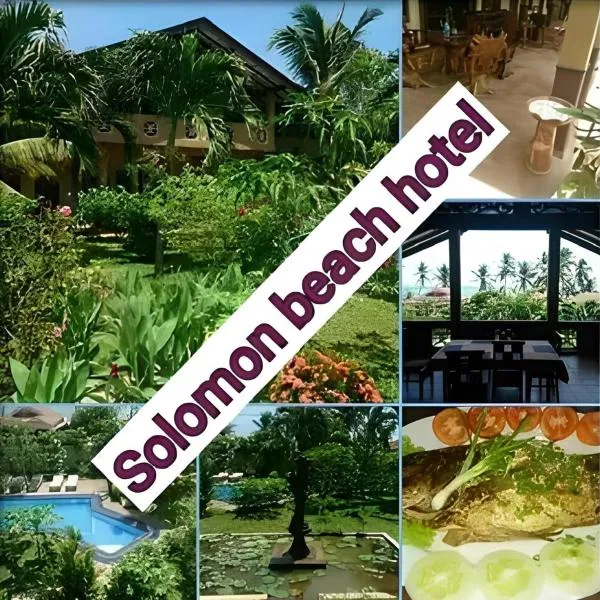 Solomon Beach Hotel, hotel in Ambakandawila