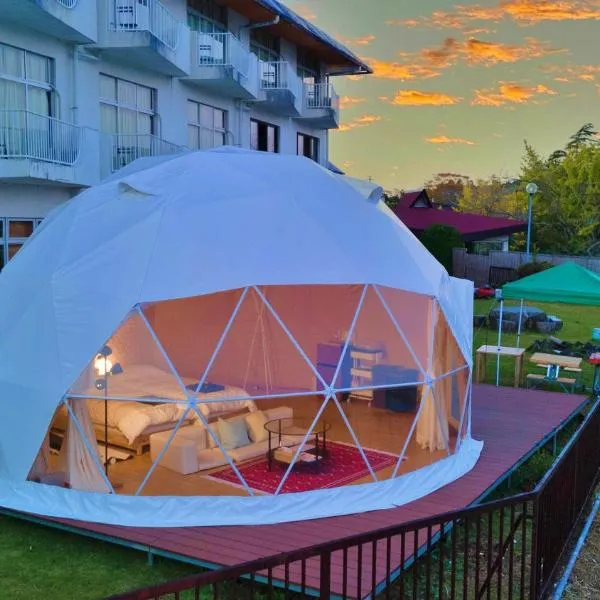 glampark Kameyama Onsen Chiba, hotel v destinaci Tabuchi