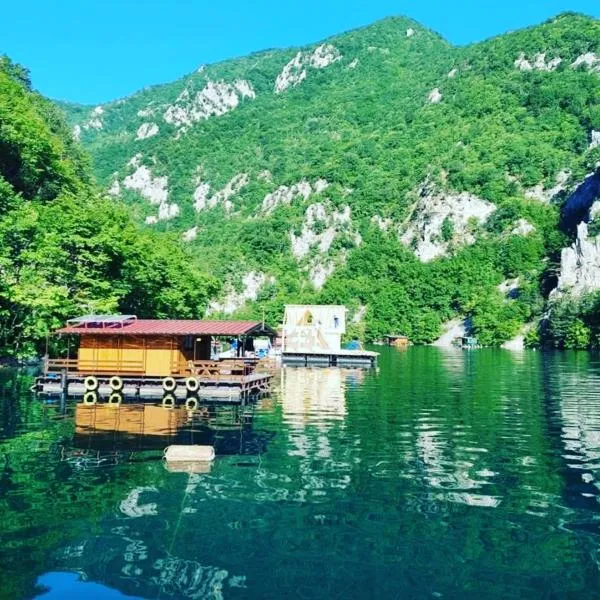 Floating apartmens Perucacki Raj, hotel in Rađenovići