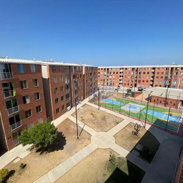 Acogedor apartamento en conjunto residencial, hótel í Soledad