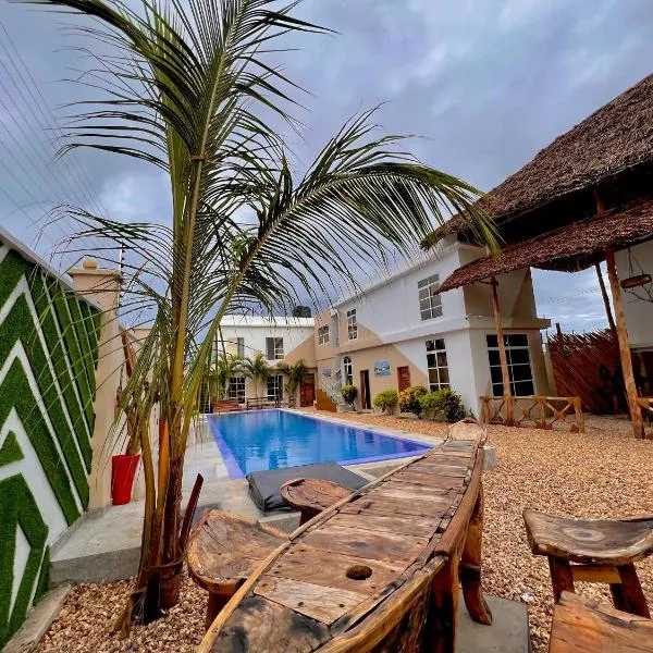 VICK Boutique Hotel with NEW power backup, hotel in Nungwi