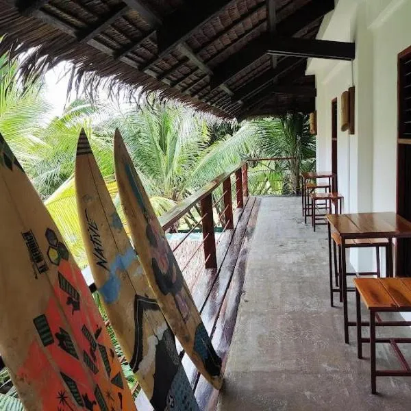 Lexias Hostel and Workspace - Siargao, hotel v destinaci Catagnan