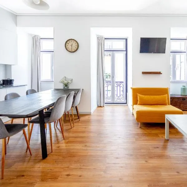 Lisboa Intendente 3Bedroom Apartment with Balcony, hotel v Lisabonu