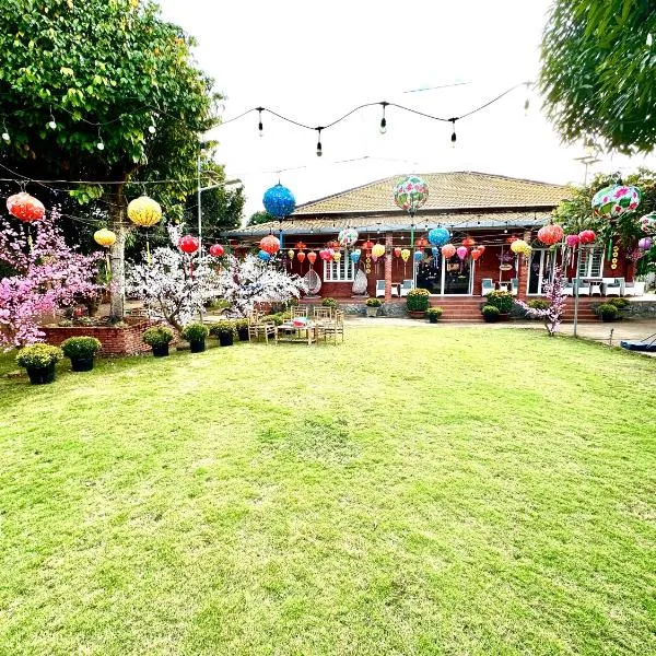 Family Garden House at Tri An Lake, Đồng Nai, hotel in Xã Gia Kiêm