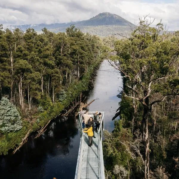 Tahune AirWalk Cabin and Lodge, hotel v destinaci Geeveston