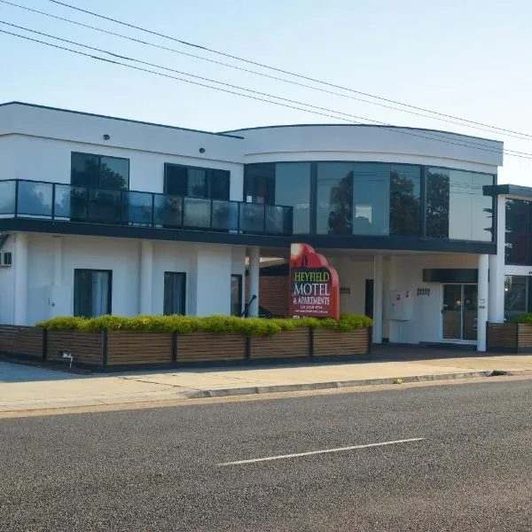 Heyfield Motel and Apartments, hotell i Lakes Entrance