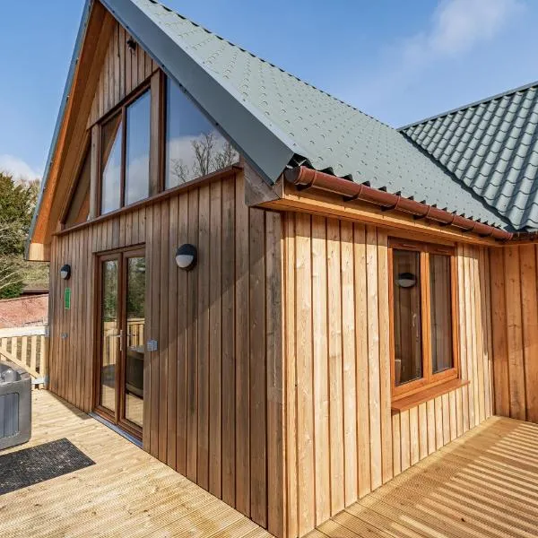 Kestrel Lodge 2 with Hot Tub, hotel in Newton Stewart