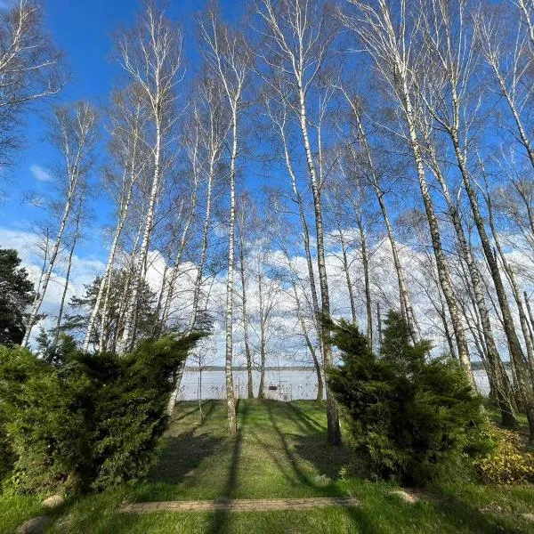 Wiosna nad jeziorem, grill, ognisko, hotel in Polichno