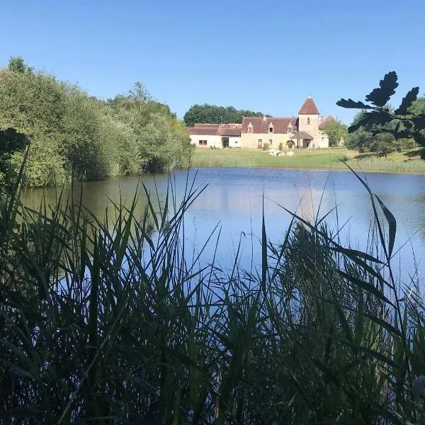 Hotel The Originals Le Manoir de Pierre Levée โรงแรมในTournon-Saint-Martin