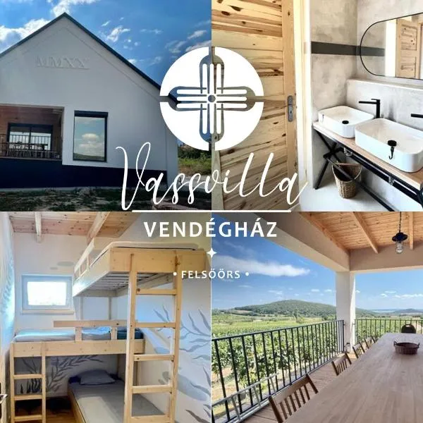 Vass Villa Vendégház és Pincészet Felsőörs – hotel w mieście Felsőörs