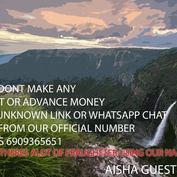 Aisha Guest House Bed & Breakfast, hotel in Cherrapunji