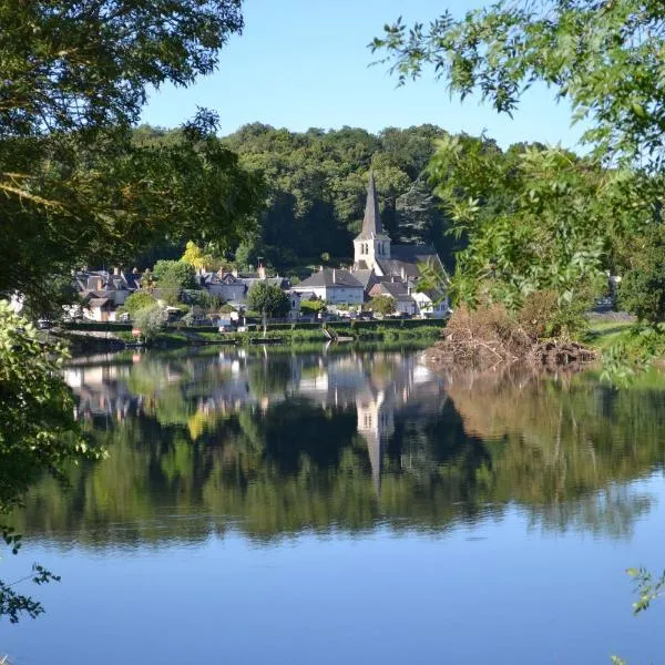 Gîte au bord du Cher "La Mésange Verte", hotell sihtkohas Savonnières