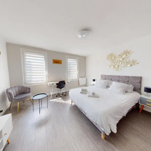 Grand studio hypercentre - proche plage & gare, ξενοδοχείο στη Χάβρη