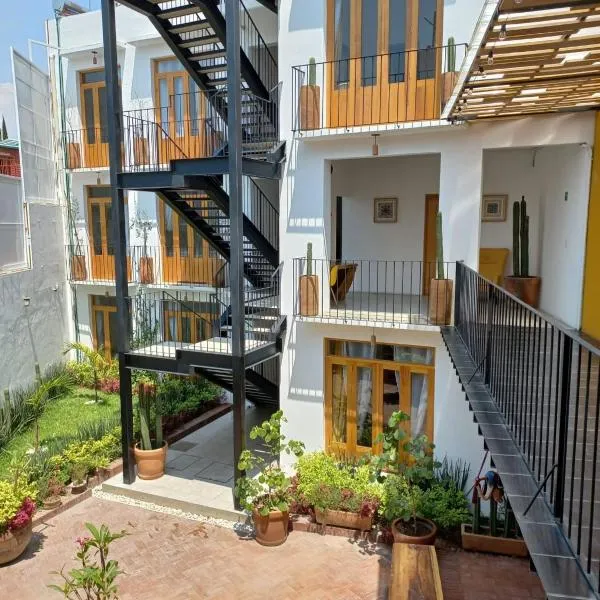 Viesnīca Santa Cecilia Hotel pilsētā Oahaka