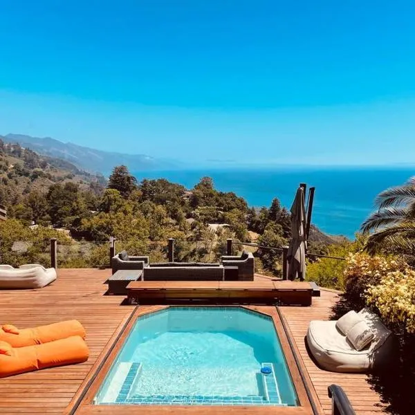 5 acres pool/spa, walk to all Big Sur has to offer, hotel v mestu Big Sur