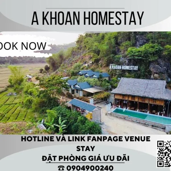 A Khoan Homestay - Venuestay, viešbutis mieste Bản Ngoa