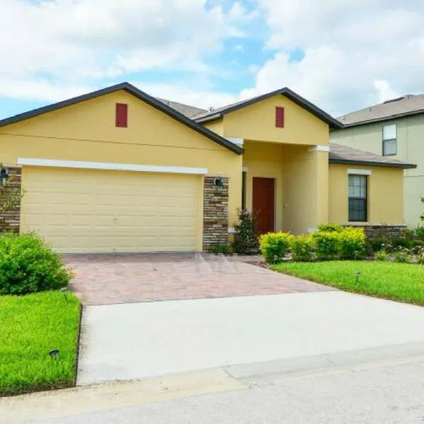 5 Bedrooms with Private Pool close to Disney 1014, hotel em Loughman