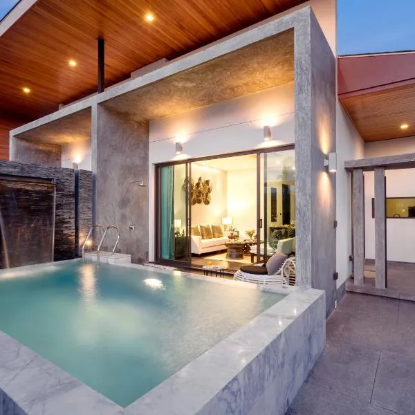 The cozy private pool villa, hotel v destinaci Ban Suan
