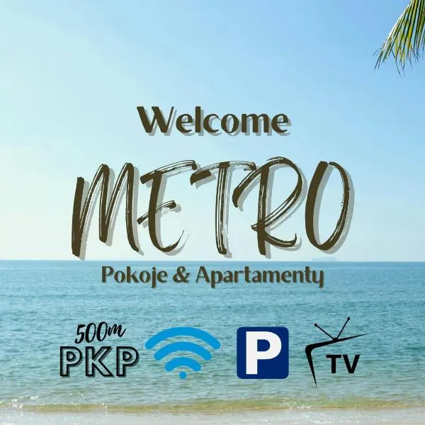 METRO Pokoje & Parking, hotel v Sopotech