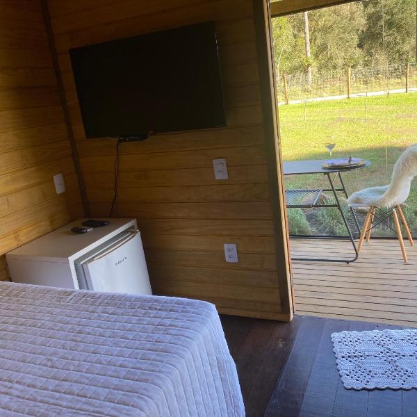 Cabana 3 com Banheira, hidromassagem e lareira - Chalet Mont Blanc Urubici SC - Foto 5