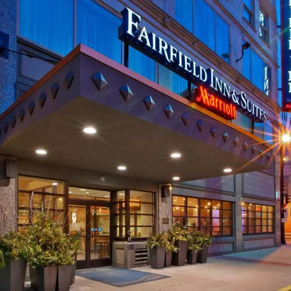 Fairfield Inn & Suites by Marriott Milwaukee Downtown, hotel i Whitefish Bay